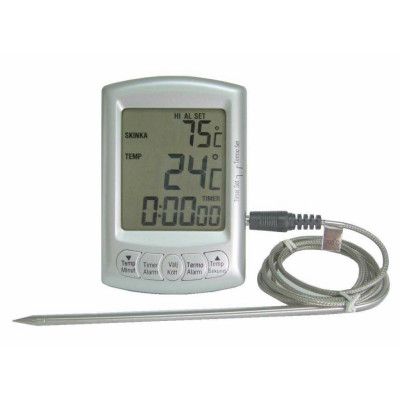 Digital stektermometer med timer