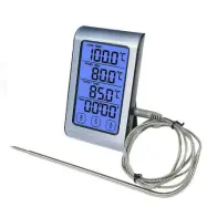 Digital Stektermometer med timer 526
