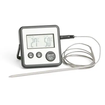 Exxent Digital Stektermometer med timer
