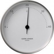 Georg Jensen Henning Koppel Termometer 10cm Stål/Vit