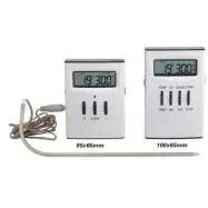 Trådlös Stektermometer, sändare och mottagare