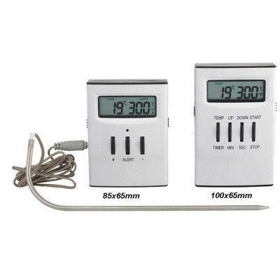 Trådlös Stektermometer, sändare och mottagare